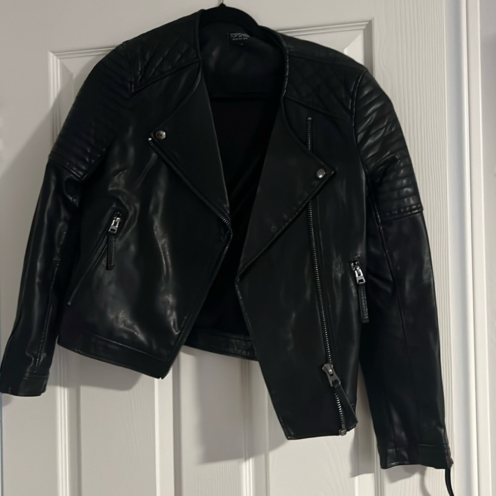 Leather jacket